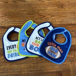Set of 4 Bibs